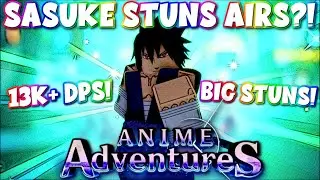 *Max* Evolved Sasuke (Storm) STUNS & HITS AIRS! &bull; Roblox Anime Adventures!