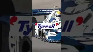 Tyrrell P34 The Six Wheeled F1 Car #qgvlogs #shorts #f1