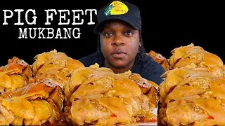 BRAISED WHOLE PIG FEET • MUKBANG • 먹방 EATING SHOW!