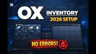 Как правильно установить Ox Inventory для QBCore (2026) &mdash; без ошибок