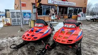POLARIS TRIPLE XCR 800: ПОСЛЕДНЯЯ СОВМЕСТНАЯ ПОЕЗДКА и выставка-прокат Tamarack.