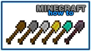 How to Craft and Use a Shovel in Minecraft! | Easy Minecraft Tutorial