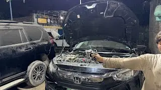 Honda civic 1.8  engine tuning and throttle body RPM Reset problem solution Afaq car ac Lahore 