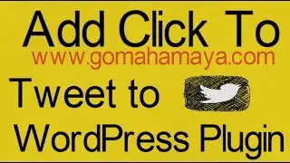 How To Add Click To Tweet to WordPress Plugin Tutorial