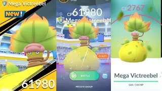 Первый в мире✨️Мега-рейд на Виктрибела в Pokemon Go
