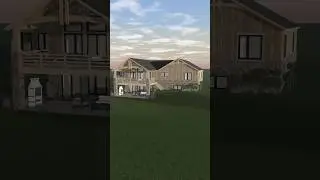 Craftsman House project from the 50 Houses Pack #shorts