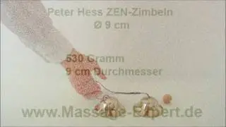 Peter Hess ZEN-Zimbeln gro&szlig;, 9 cm Durchmesser