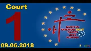 Multi EU Taekwon-DO IT GAMES Plovdiv - 2018 - Court 1
