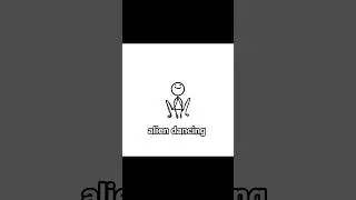 Alien Dancing | Doodle #alien #aliendance #funny #doodle #cartoon #art #artist #trending #viral