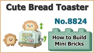 How to Build Mini Blocks Bread Toaster No.8824 Review Instructions Specifications