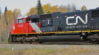 CN 8325 West Leading CN Q199 - Big Eddy, AB