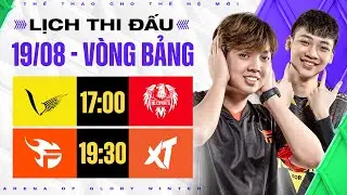 VGM vs HQ I FL vs XT  - ĐẤU TRƯỜNG DANH VỌNG M&Ugrave;A Đ&Ocirc;NG 2022 - V&Ograve;NG BẢNG 19/08