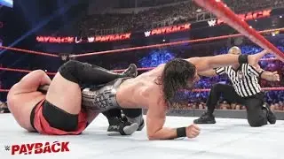 Seth Rollins vs. Samoa Joe: WWE Payback 2017