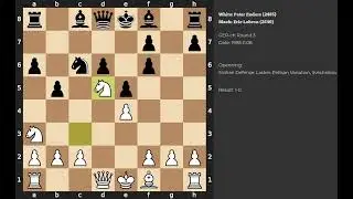 Peter Enders - Eric Lobron | Sicilian Defense | 1998