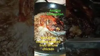 Toasted Fried Whole Chicken #food #trending #viral #cooking #satisfying #shorts #asmr #ytshorts