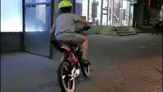 🇹🇩 Robert Postolache 6 years old Bike Drift Iasi Romania #iasirallyro
