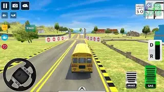 Coach Bus Driving Simulator 3D - Mega Ramp Racing Bus Driving Simulator - Android Gameplay #2