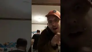 Caspa Da Ghost (uncut) rapping at Brandon's New year's 2021