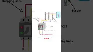3 pole mccb connection | mccb connection #mccb