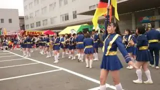京都橘高校吹奏楽部 in 京都伏見 Kyoto Tachibana Performance 2016