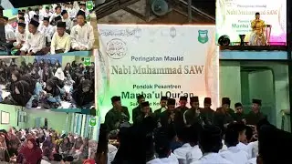 HIGHLIGHT PERINGATAN MAULID NABI MUHAMMAD SAW di PP. MANBA'UL QUR'AN Sukosono