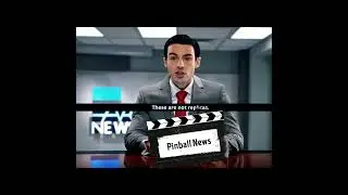 Pinball News 25-December-2025 (Sample of Video which Appears Inside Game :-) #BrightLightsPinball52