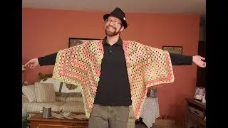 Wrap-Around Granny Ripple Shawl Crochet Tutorial!