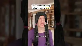 Horror movie trailers be like #shorts #funny #comedy