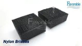 Cutter Nylon Bristles Blocks Plastic Black For Gerber GTXL