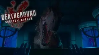 DINOSAURS ARE HUNTING US?! | DEATHGROUND with @AGamingBeaver  and @XSEIDET