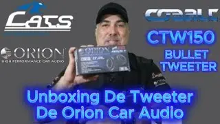 UNBOXING de los Bullet Tweeters CTW150 de ORION Car Audio