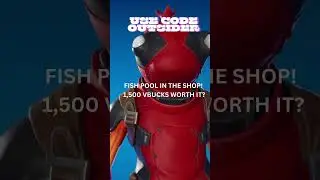 *NEW* FISHPOOL MARVEL SKIN WORTH IT? FORTNITE ITEM SHOP #SHORTS #FORTNITE #FORTNITECLIPS #MARVEL #FN
