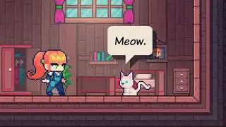 You can pet a cat in Sunblaze!