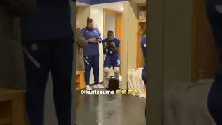 Kurt Zouma Does A Funny Dance 😂
