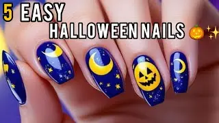 5 Easy Halloween Nail Designs 2025 🎃