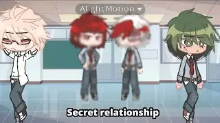 Secret relationship | BKDK | #gacha #bakudeku 