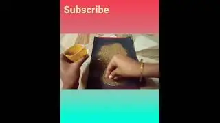 Sand art/Sand craft/done within 1 minute/glittering crafts