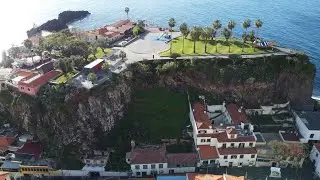 Câmara de Lobos vista aérea.