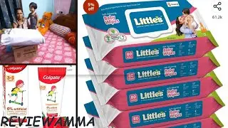 #review #piramal #little #baby #wipes #colgate #toothpaste #huggies #banglavlog @ReviewAmma