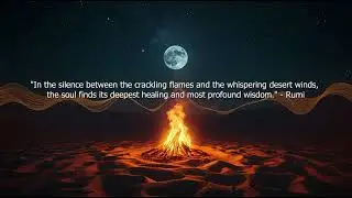 Sacred Desert Night  2+ Hours Healing Frequencies for Mindful Restoration in Ancient Desert Atmosphe