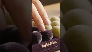 【ASMR】Typing Grape Plushie Keyboard (4K)
