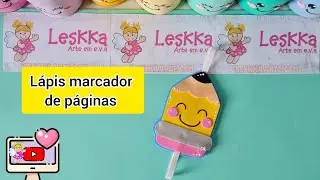 DIY - LÁPIS MARCADOR DE PÁGINAS