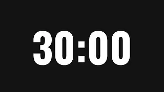 30 minutes timer for effective study