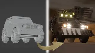 Endless Engines - Breakdown [Post apocalyse car animation]
