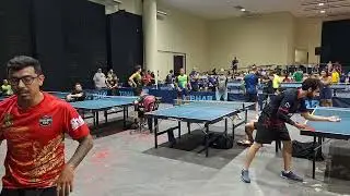 Semi Final Sênior | Campeonato Tênis de Mesa | LPTM | Long pimple | Chopper | Modern defensive 