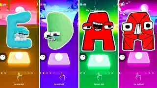 Alphabet Lore Soft - E 🆚 D 🆚 Red Alphabet Lore Designs - A. 🎶 Who Is Best?🎵 Tell We? 😍