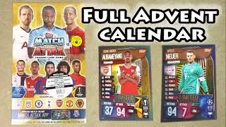 Match Attax 2019/20 Advent Calendar Opening | 2 Exclusive Gold Limited Editions | 24 Pack Opening