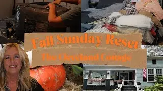 🍂Fall Sunday Reset// New Bedding// Packing Up Summer 🎃
