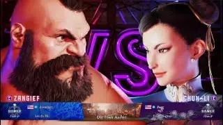 SF6 - Zangief vs. Chun Li 7.11.23
