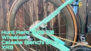Hunt Wheels Aero Wide 50 700c wheelset : Hub Sound : Bianchi Oltre xR3 Disc : Sound test ASMR